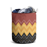 Kaokao Maori Tukutuku Inspired New Zealand Laundry Basket LT14 - Polynesian Pride