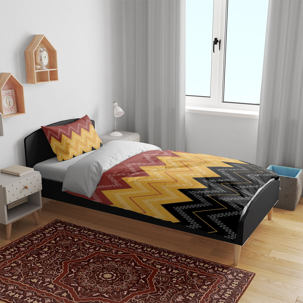 Kaokao Maori Tukutuku Inspired New Zealand Bedding Set LT14 - Polynesian Pride