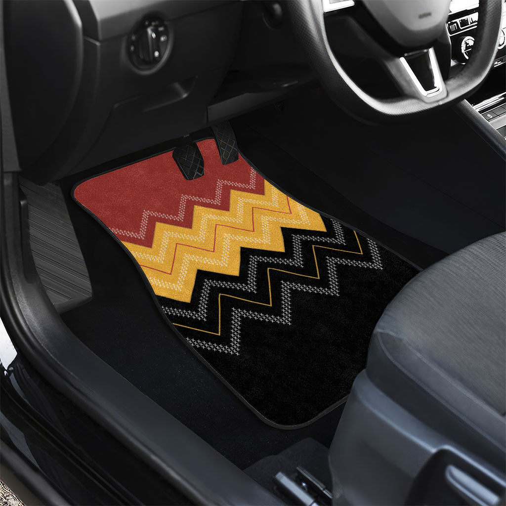 Kaokao Maori Tukutuku Inspired New Zealand Car Mats LT14 - Polynesian Pride