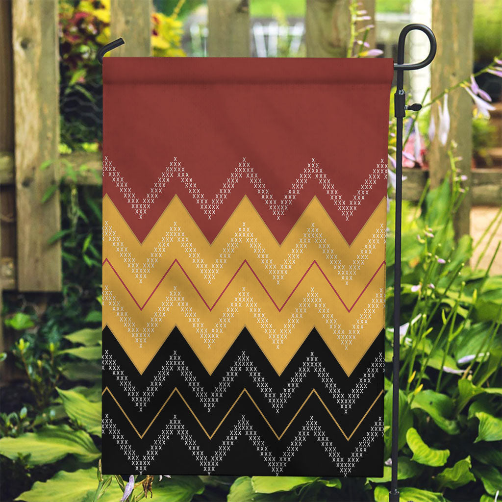 Kaokao Maori Tukutuku Inspired New Zealand Garden Flag LT14 Garden Flag Multicolor - Polynesian Pride