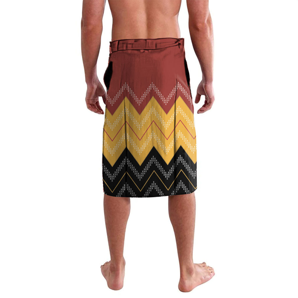 Kaokao Maori Tukutuku Inspired New Zealand Lavalava LT14 - Polynesian Pride
