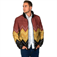 Kaokao Maori Tukutuku Inspired New Zealand Padded Jacket LT14 - Polynesian Pride