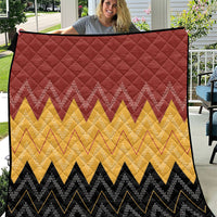 Kaokao Maori Tukutuku Inspired New Zealand Quilt LT14 Multicolor - Polynesian Pride
