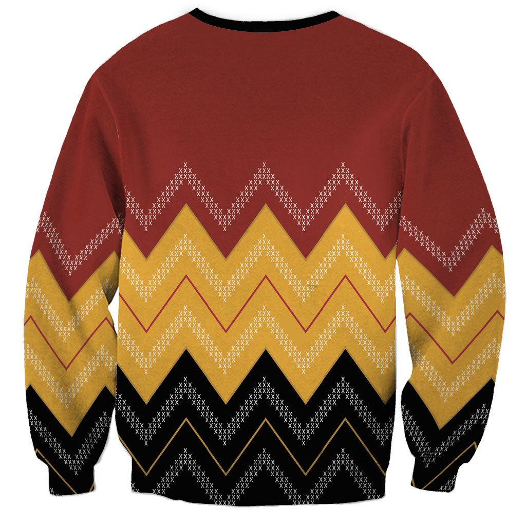 Kaokao Maori Tukutuku Inspired New Zealand Sweatshirt LT14 - Polynesian Pride