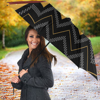 Kaokao Maori Tukutuku Inspired New Zealand Umbrella LT14 - Polynesian Pride
