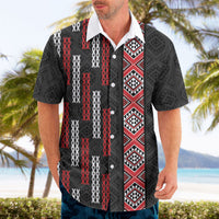 Roimata Toroa Maori Taniko Inspired New Zealand Hawaiian Shirt LT14 - Polynesian Pride