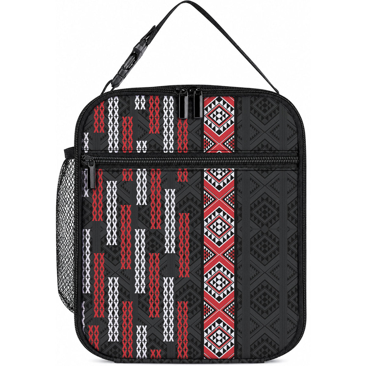 Roimata Toroa Maori Taniko Inspired New Zealand Lunch Bag