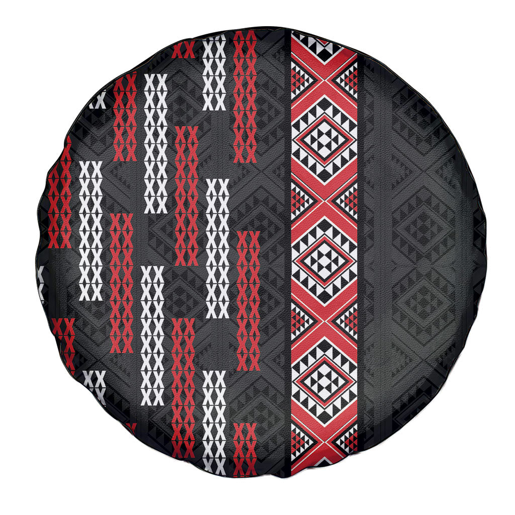 Roimata Toroa Maori Taniko Inspired New Zealand Spare Tire Cover LT14 - Polynesian Pride