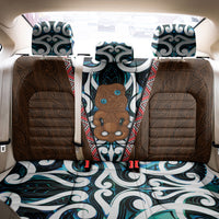 New Zealand Whakairo Back Car Seat Cover Tiki Maori Carving Taniko Motifs LT14 - Polynesian Pride