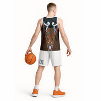 New Zealand Whakairo Basketball Jersey Tiki Maori Carving Taniko Motifs LT14 - Polynesian Pride
