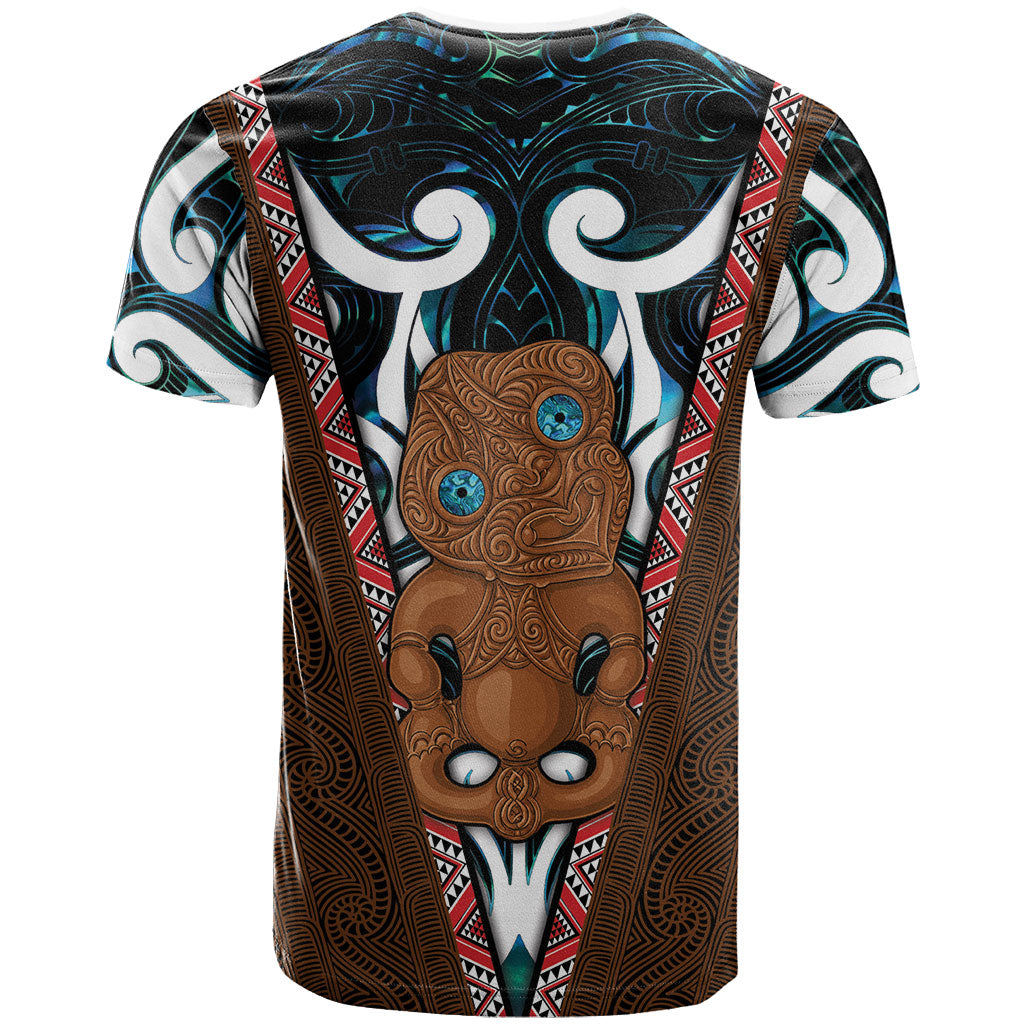 New Zealand Whakairo T Shirt Tiki Maori Carving Taniko Motifs LT14 - Polynesian Pride