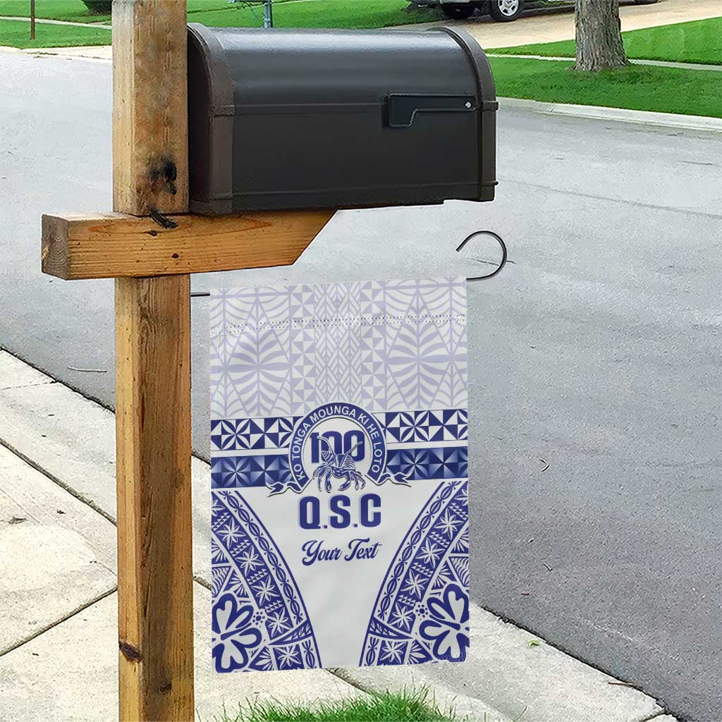 Personalised Queen Salote College Garden Flag Kolisi Fefine 100th Anniversary Kupesi White - Polynesian Pride