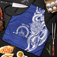 Personalised Queen Salote College Apron QSC Est 1926 Ngatu Pattern - Polynesian Pride
