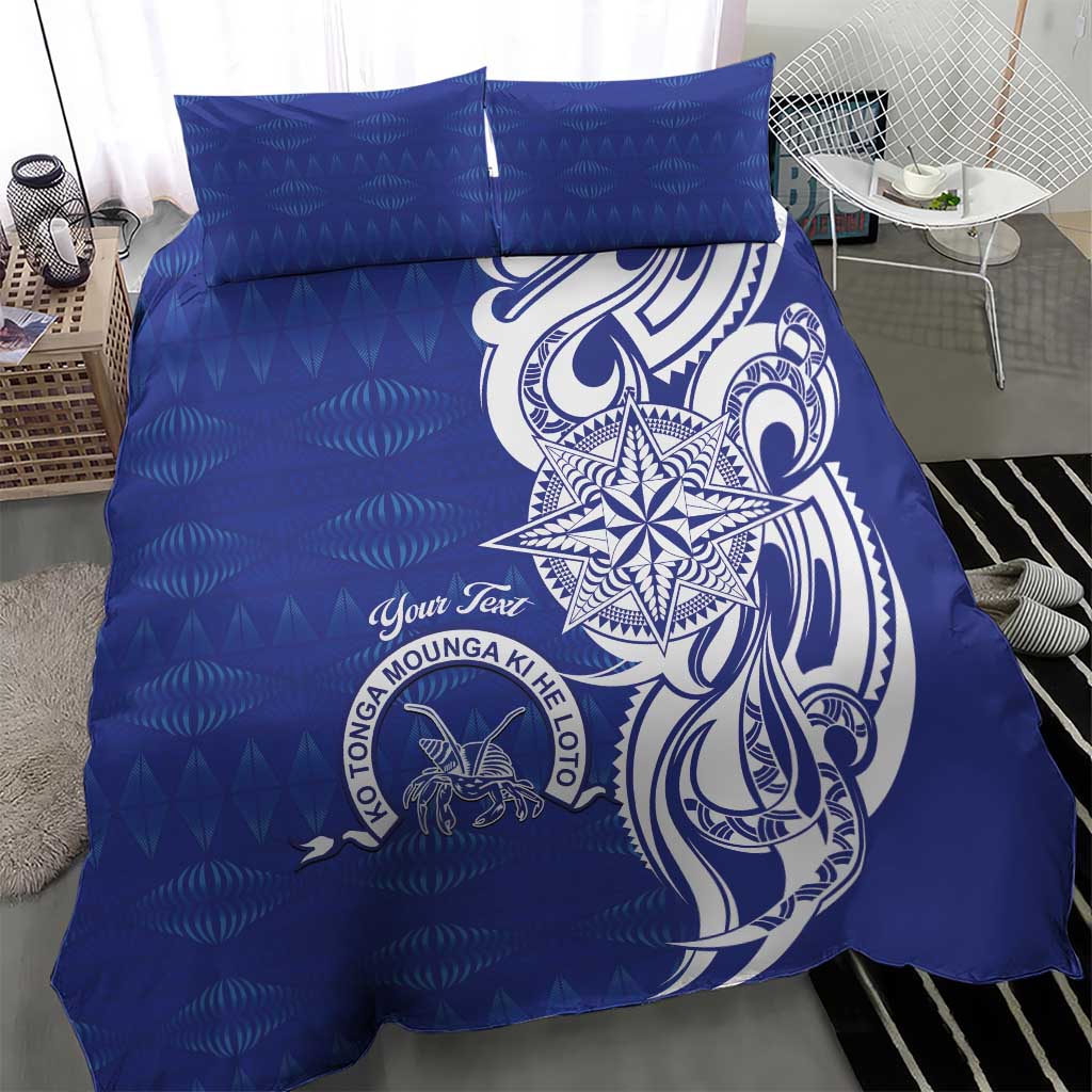 Personalised Queen Salote College Bedding Set QSC Est 1926 Ngatu Pattern - Polynesian Pride