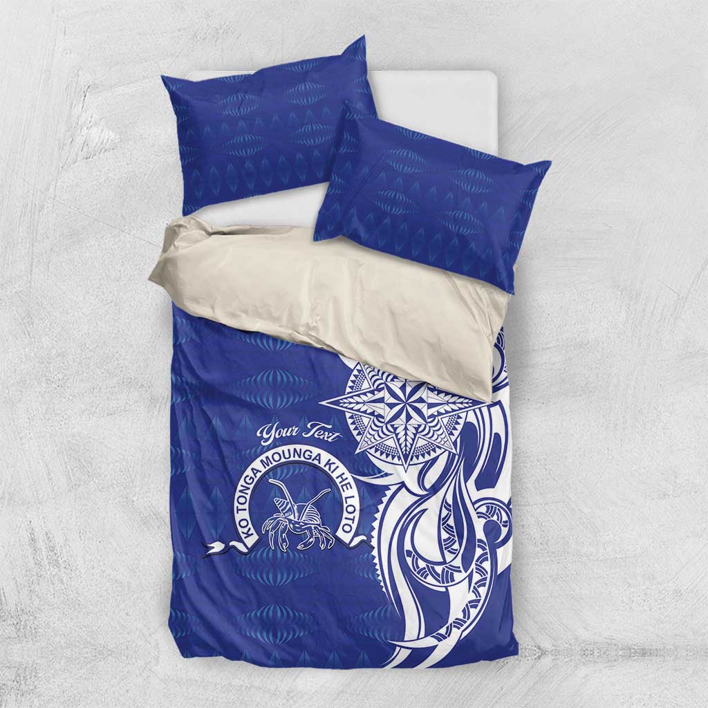 Personalised Queen Salote College Bedding Set QSC Est 1926 Ngatu Pattern - Polynesian Pride