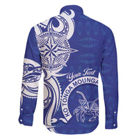 Personalised Queen Salote College Family Matching Mermaid Dress and Hawaiian Shirt QSC Est 1926 Ngatu Pattern - Polynesian Pride