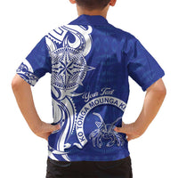 Personalised Queen Salote College Family Matching Puletasi and Hawaiian Shirt QSC Est 1926 Ngatu Pattern - Polynesian Pride