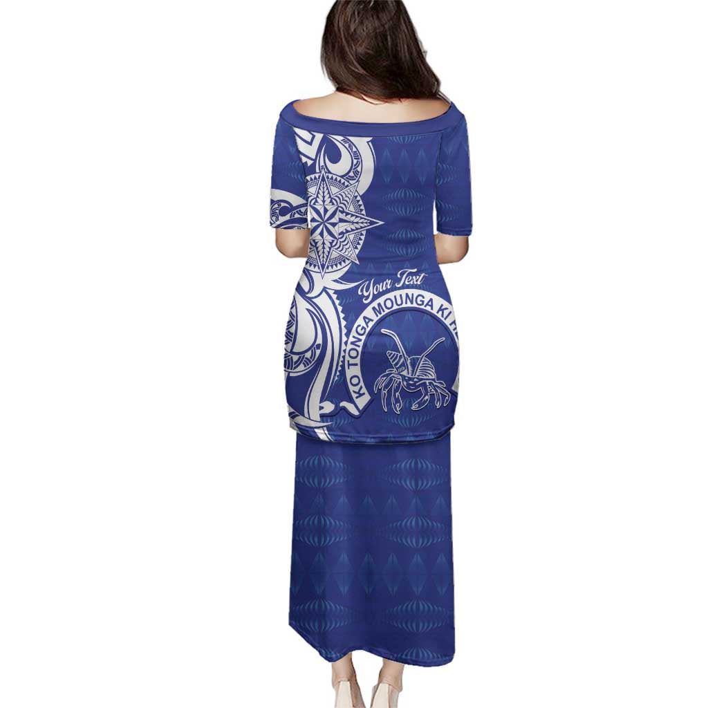 Personalised Queen Salote College Family Matching Puletasi and Hawaiian Shirt QSC Est 1926 Ngatu Pattern - Polynesian Pride