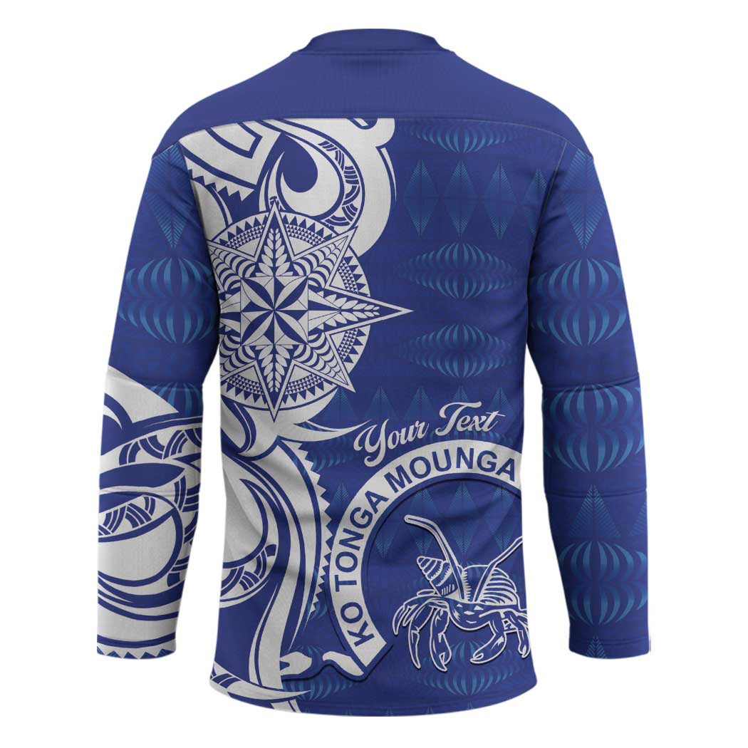 Personalised Queen Salote College Hockey Jersey QSC Est 1926 Ngatu Pattern - Polynesian Pride