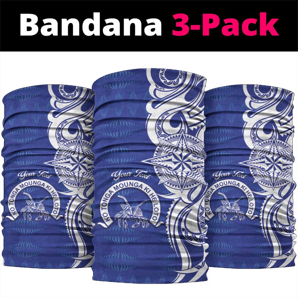 Personalised Queen Salote College Neck Gaiter QSC Est 1926 Ngatu Pattern - Polynesian Pride