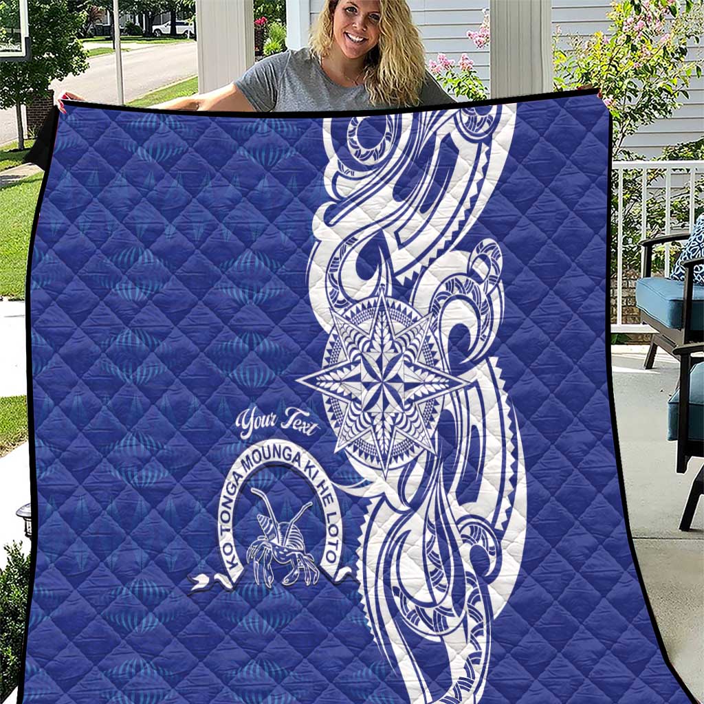 Personalised Queen Salote College Quilt QSC Est 1926 Ngatu Pattern - Polynesian Pride