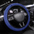 Queen Salote College Steering Wheel Cover QSC Est 1926 Ngatu Pattern - Polynesian Pride