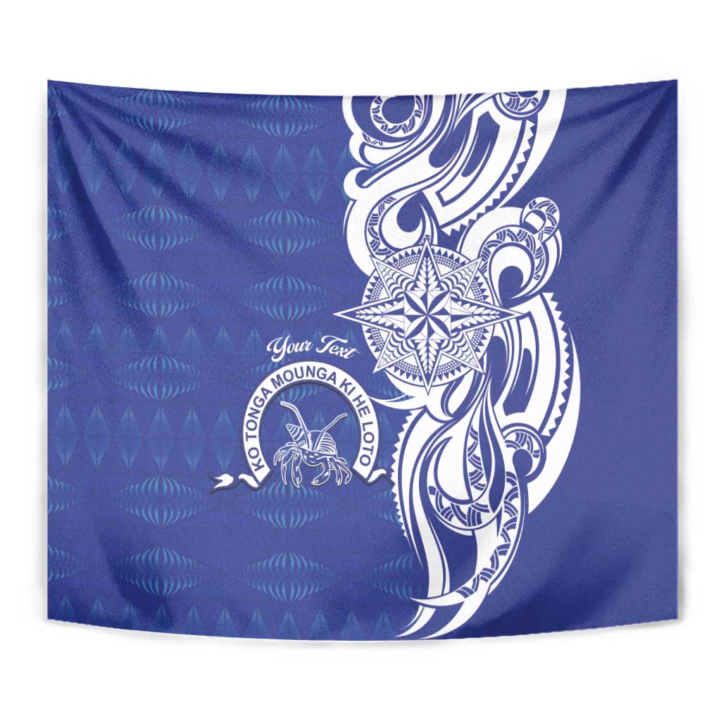 Personalised Queen Salote College Tapestry QSC Est 1926 Ngatu Pattern - Polynesian Pride