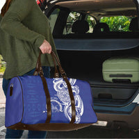 Personalised Queen Salote College Travel Bag QSC Est 1926 Ngatu Pattern - Polynesian Pride