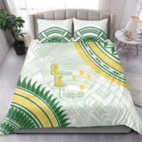 Samoa Ua Potopoto Bedding Set SUP Est 2025 Samoan Pattern - Polynesian Pride
