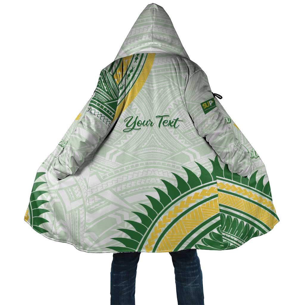 Personalised Samoa Ua Potopoto Cloak SUP Est 2025 Samoan Pattern - Polynesian Pride