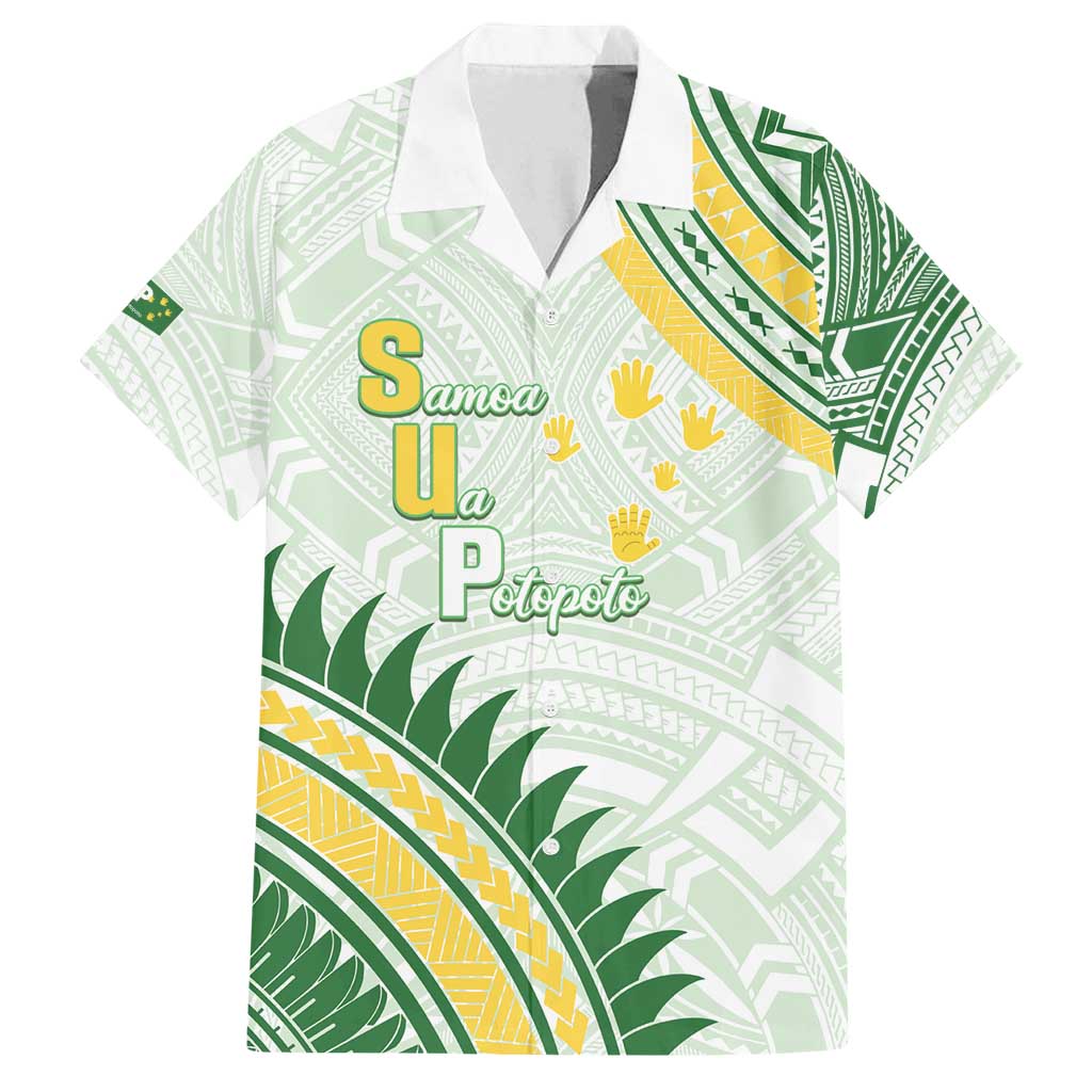 Personalised Samoa Ua Potopoto Family Matching Summer Maxi Dress and Hawaiian Shirt SUP Est 2025 Samoan Pattern - Polynesian Pride