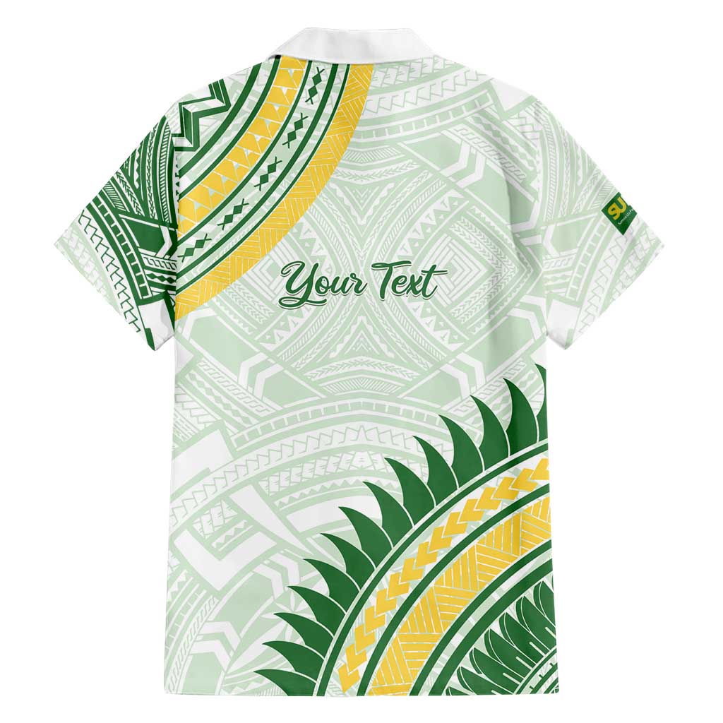 Personalised Samoa Ua Potopoto Hawaiian Shirt SUP Est 2025 Samoan Pattern - Polynesian Pride