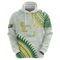 Personalised Samoa Ua Potopoto Hoodie SUP Est 2025 Samoan Pattern - Polynesian Pride