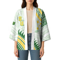 Personalised Samoa Ua Potopoto Kimono SUP Est 2025 Samoan Pattern - Polynesian Pride