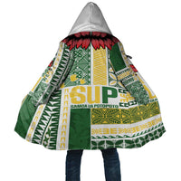 Samoa Uniting Party Cloak SUP Est 2025 Siapo Pattern - Polynesian Pride