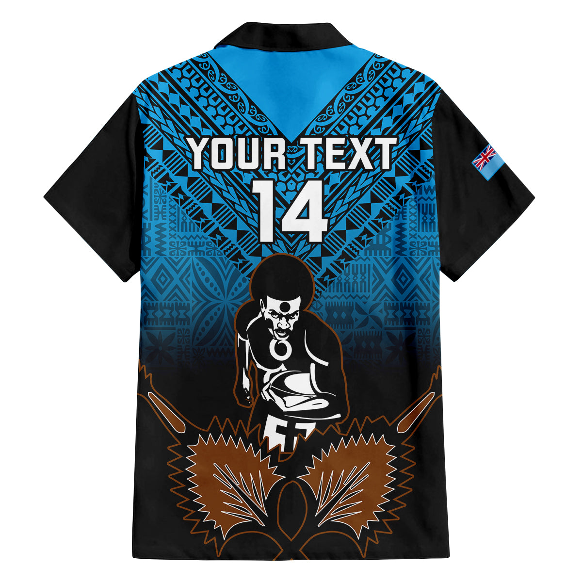 Custom Fiji Tapa Rugby Family Matching Long Sleeve Bodycon Dress and Hawaiian Shirt Pacific 2023 Go Fijian Bati LT14 - Polynesian Pride
