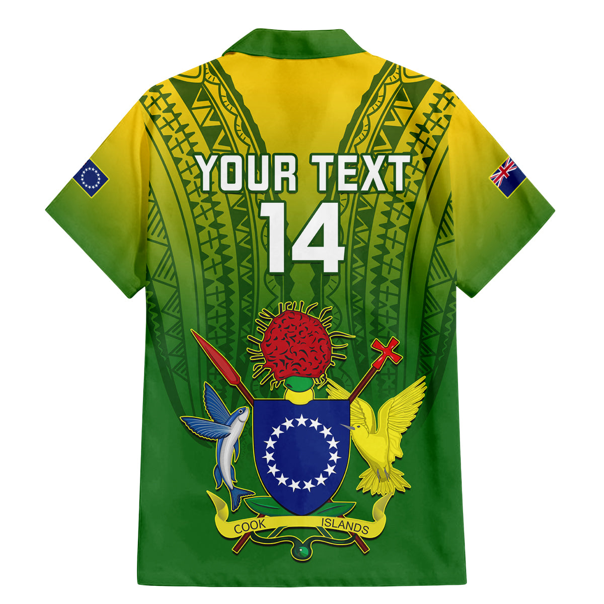 Custom Cook Islands Rugby Family Matching Mermaid Dress and Hawaiian Shirt Pacific 2023 Go The Kukis LT14 - Polynesian Pride