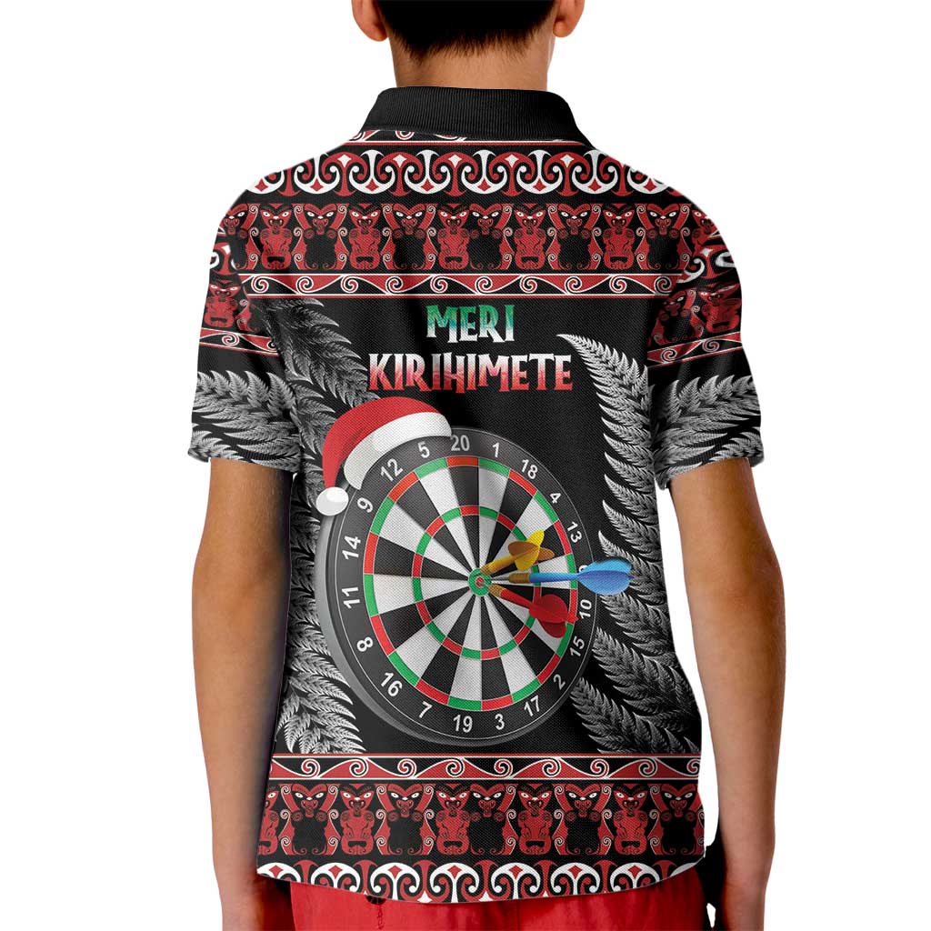 All I Want For Christmas Is Darts New Zealand Kid Polo Shirt