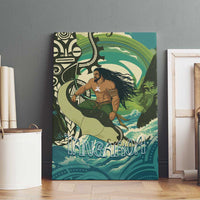 Aotearoa Tangaroa Atua Canvas Wall Art New Zealand God Of The Ocean