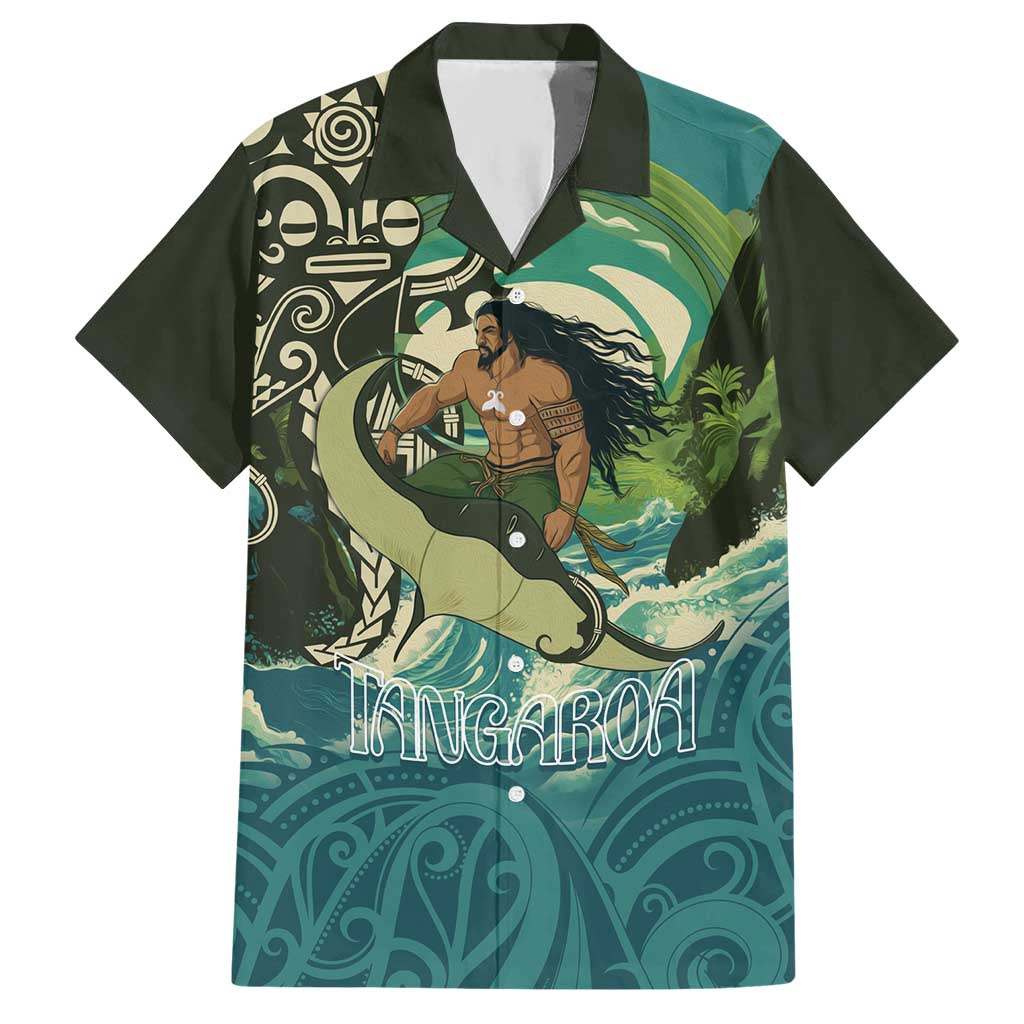 Aotearoa Tangaroa Atua Hawaiian Shirt New Zealand God Of The Ocean