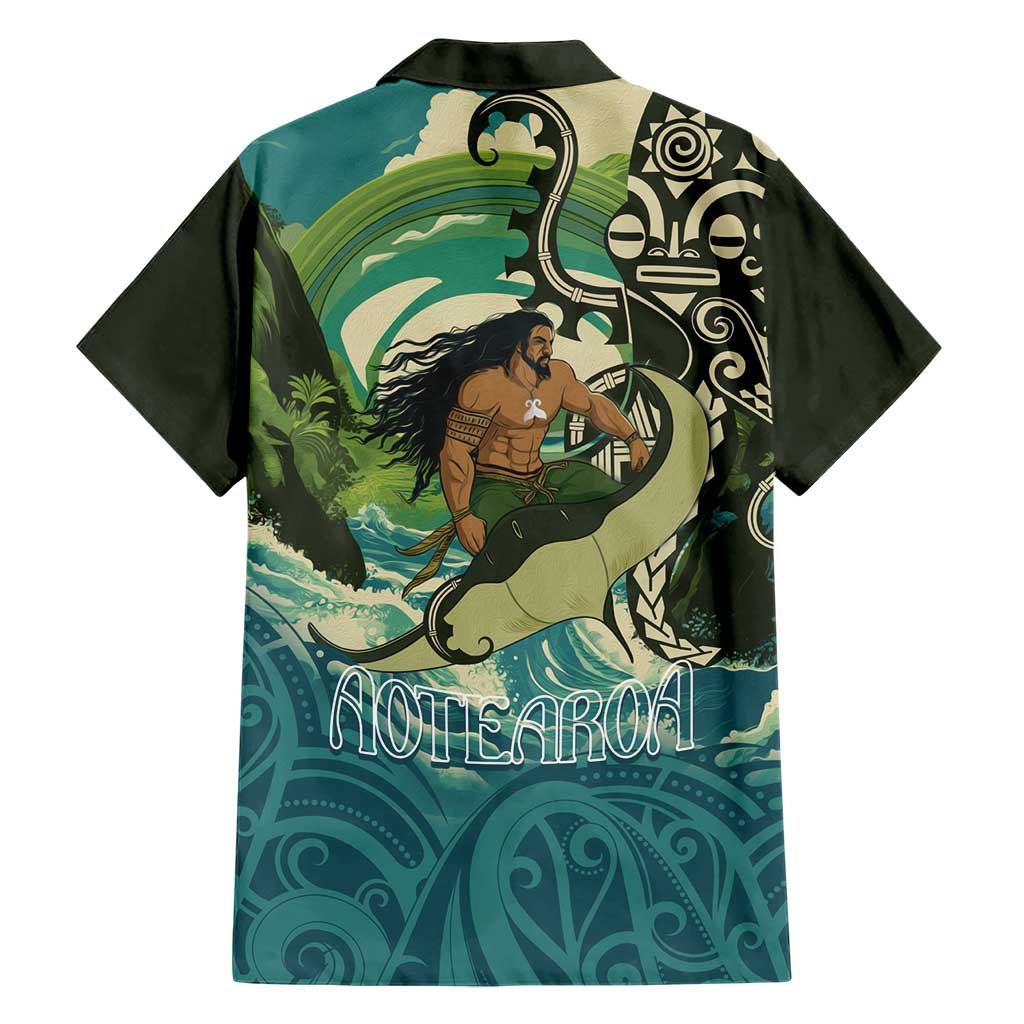 Aotearoa Tangaroa Atua Hawaiian Shirt New Zealand God Of The Ocean