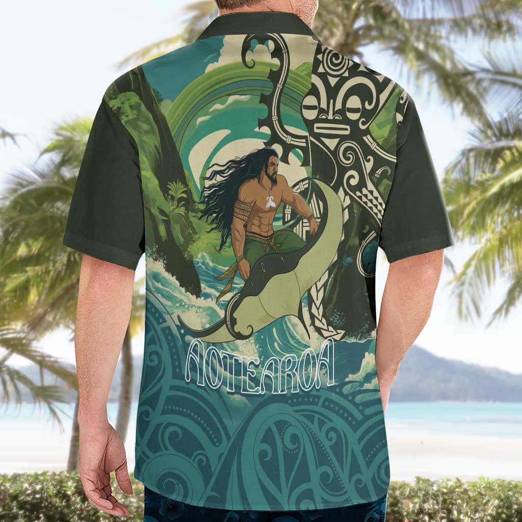 Aotearoa Tangaroa Atua Hawaiian Shirt New Zealand God Of The Ocean