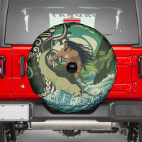 Aotearoa Tangaroa Atua Spare Tire Cover New Zealand God Of The Ocean