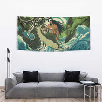 Aotearoa Tangaroa Atua Tapestry New Zealand God Of The Ocean LT14 - Polynesian Pride