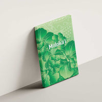 Aloha Hawaii Molokai Island Canvas Wall Art Hibiscus Tribal Honu Hawaiian Tattoo Green