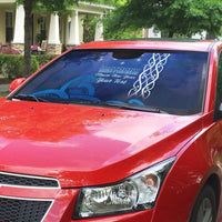 Personalised Matariki New Zealand Auto Sun Shade Maori New Year Galaxy Koru Pattern - Polynesian Pride