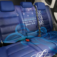 Personalised Matariki New Zealand Back Car Seat Cover Maori New Year Galaxy Koru Pattern