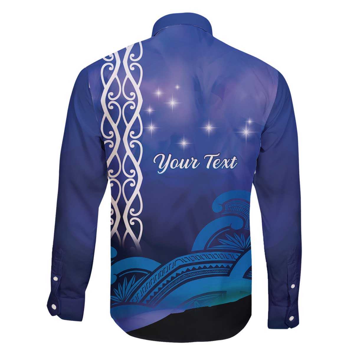 Personalised Matariki New Zealand Family Matching Off The Shoulder Long Sleeve Dress and Hawaiian Shirt Maori New Year Galaxy Koru Pattern