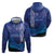Personalised Matariki New Zealand Hoodie Maori New Year Galaxy Koru Pattern