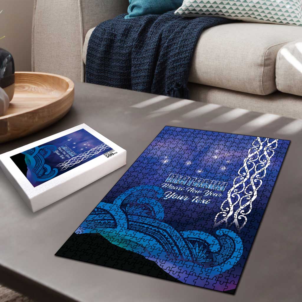 Personalised Matariki New Zealand Puzzle Maori New Year Galaxy Koru Pattern - Polynesian Pride
